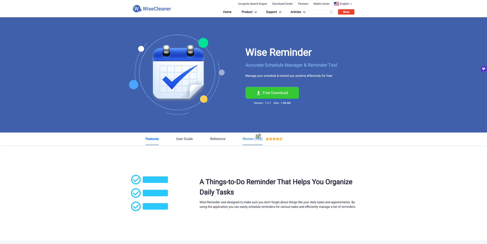 Wise Reminder：简洁高效的 Windows 免费日程提醒工具